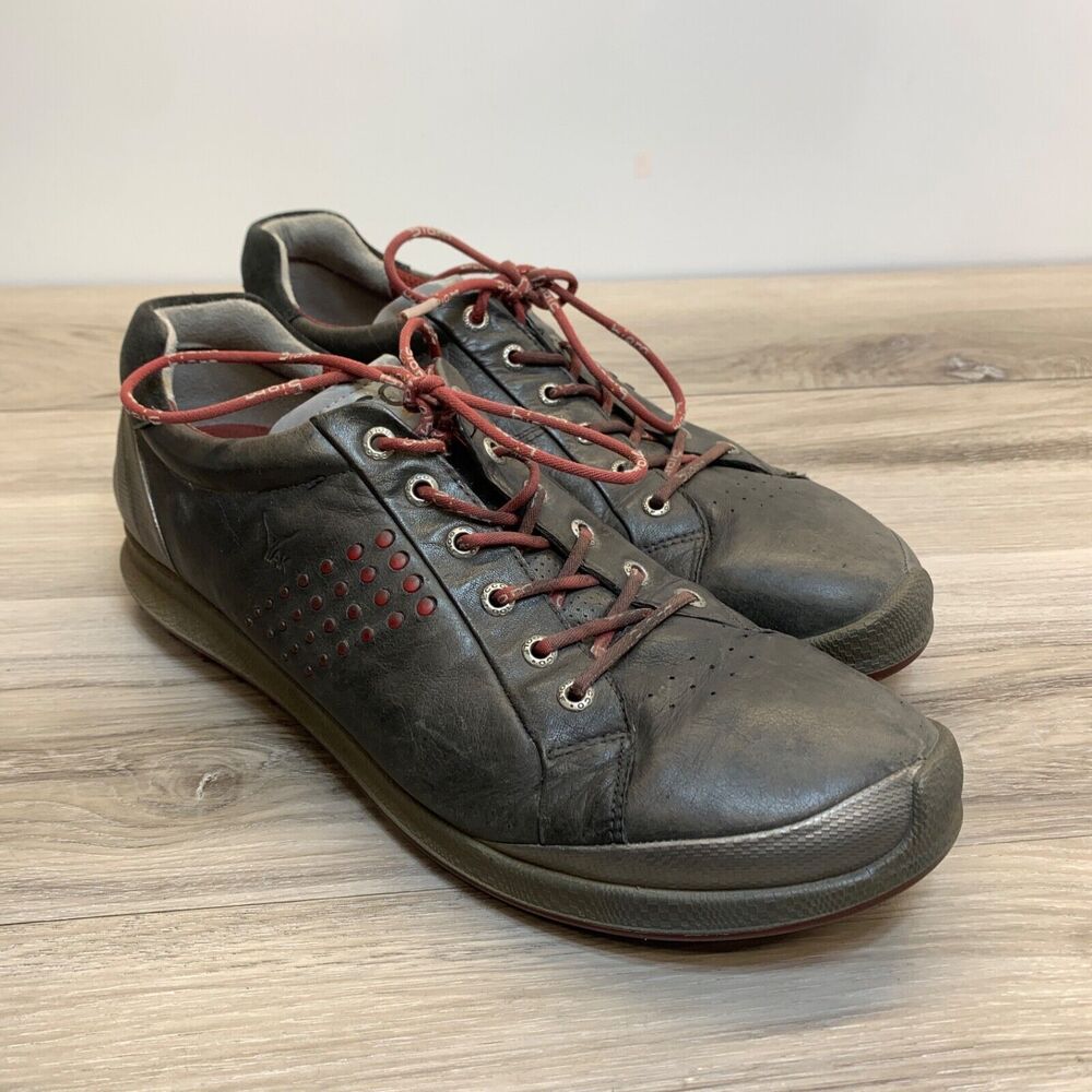 Ecco Natural Motion Yak Leather Mens Athletic Golf Sneaker Shoes 45 11 - 11.5